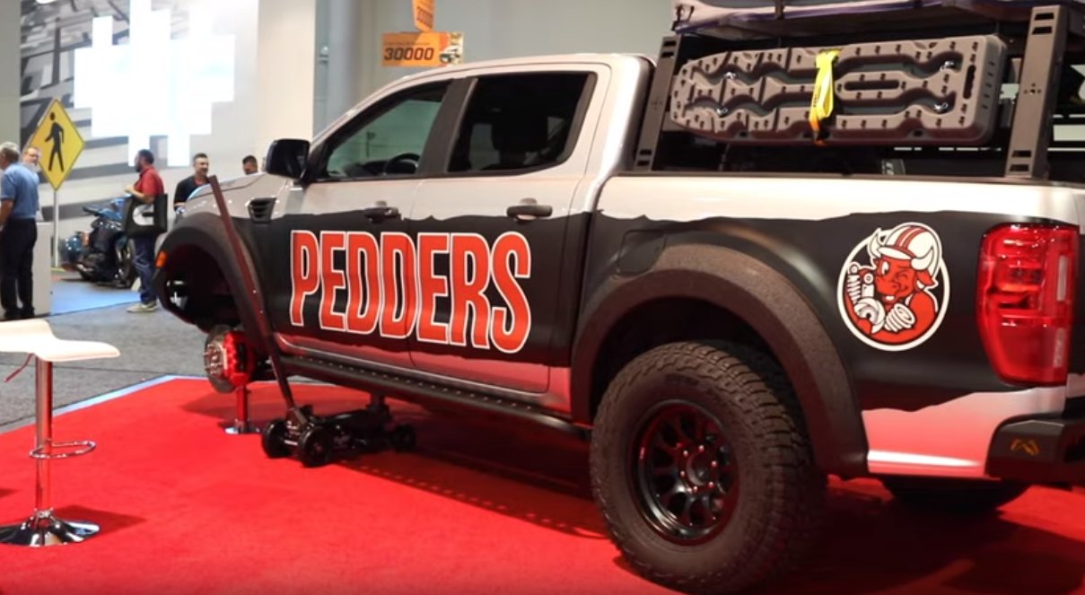 SEMA 2019: Pedders USA Gets The Jump On The New Ford Ranger Suspension