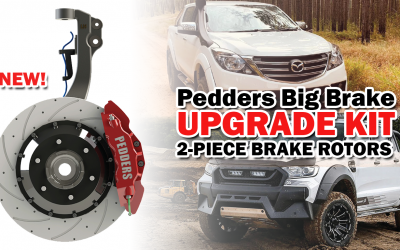 Pedders Two-Piece Brake Rotor Upgrade Ford Ranger & Mazda BT-50